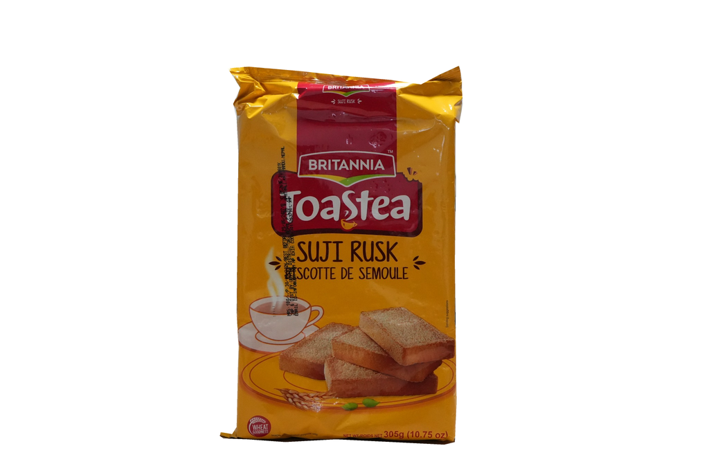 BRITANNIA WHEAT\SUJI RUSK 305GM